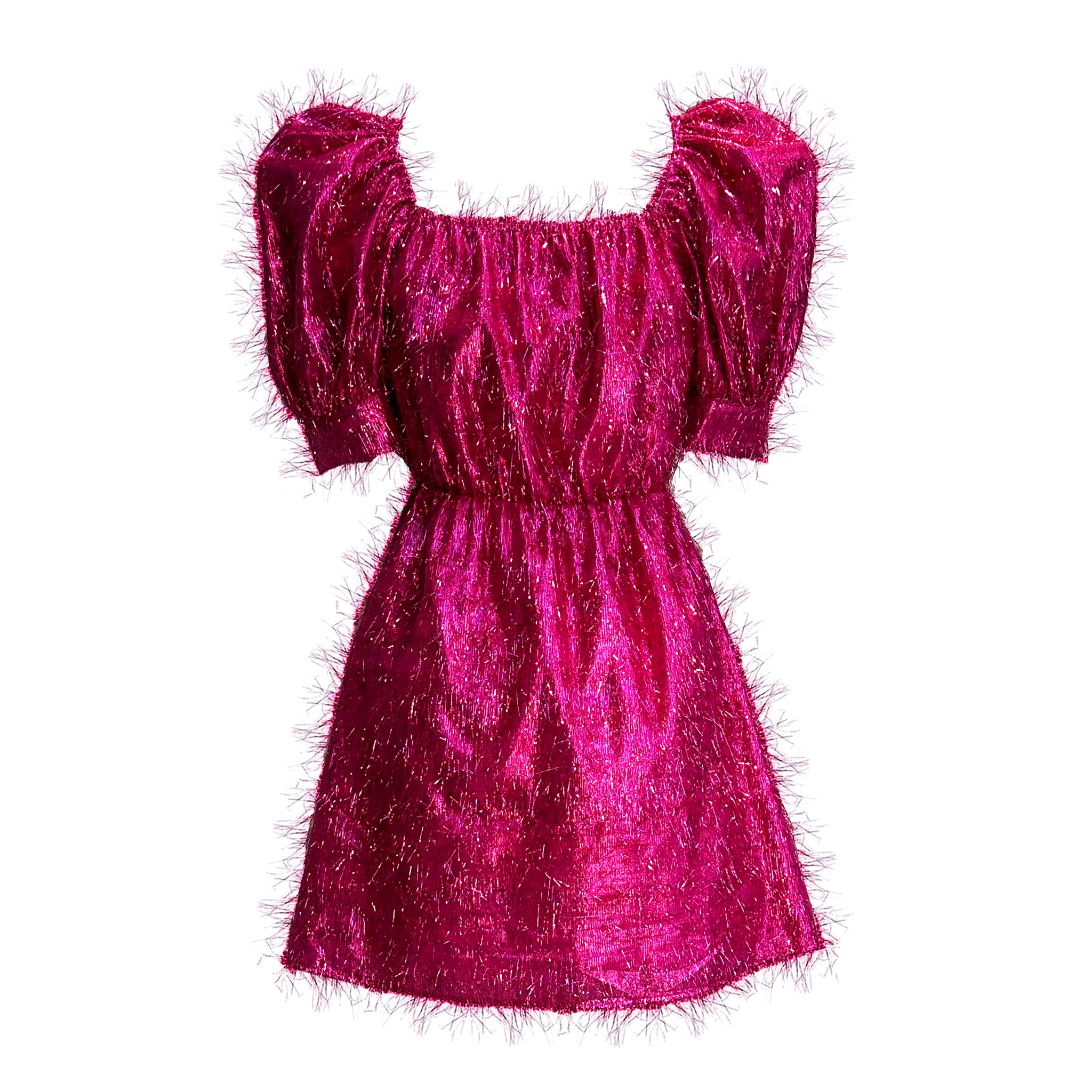 pink tinsel dress Pink Tinsel Dress  PricedJustRightFashion